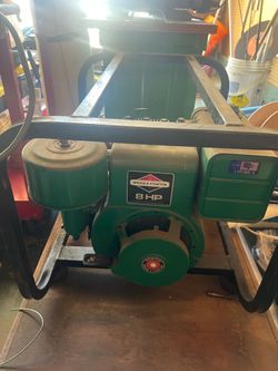 Vintage Coleman Powermate 4000W Generator - 8 HP Briggs & Stratton