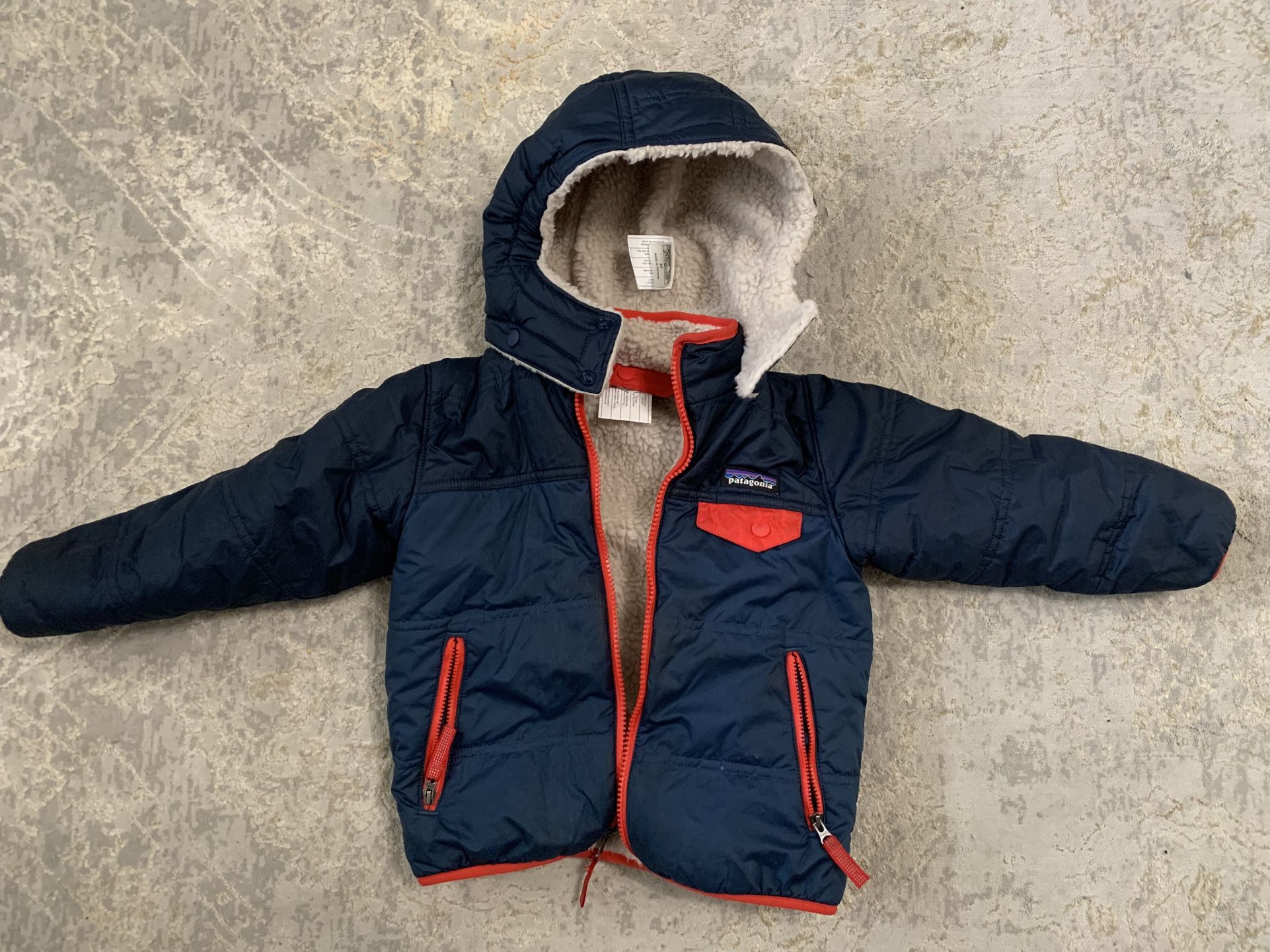 Patagonia Kids 4T Reversible Tribbles Hoody