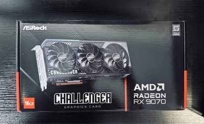 Asrock 9070 16gb GPU