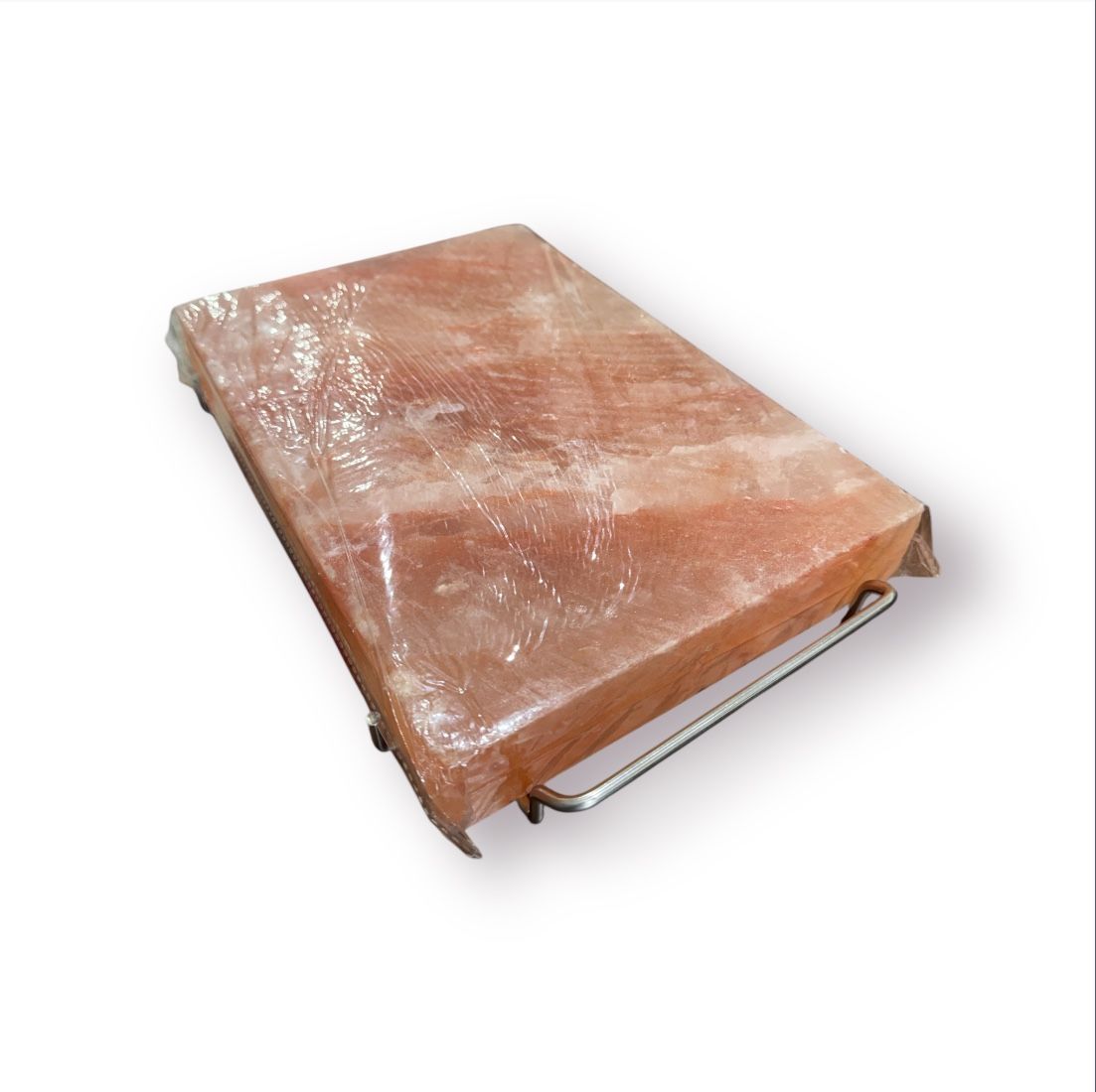 BRAND NEW Himalayan Salt Block Cooking Plate with Metal Support, Food Grade Rock Slab Stone 
