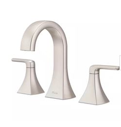 Pfister Widespread Bathroom Faucet Brushed Nickel