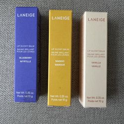 Laneige Lip Glowy Lightweight Hydration Balm Bundle
