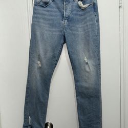 LEVI'S 501 Men's Light Blue Jeans - SIZE 31X28