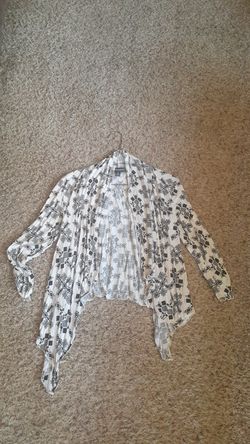 About a Girl Shawl Cover Up Size Medium