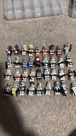 Custom Lego Star Wars minifigures