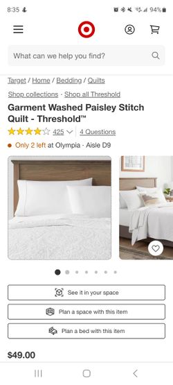 Threshold Twin Quilt