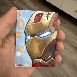 1/1 Ironman Sketch Card 