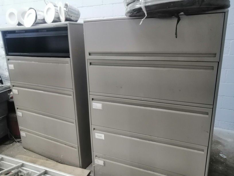 Large Metal File Cabinet