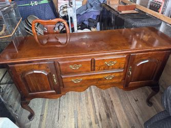 Classic Wooden TV Stand 