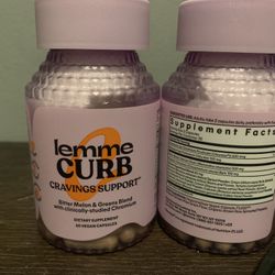 Two (2) - lemme Curb Vitamins Cravings Suppressor