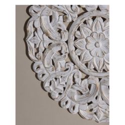 Wooden Medallion Wall Decor