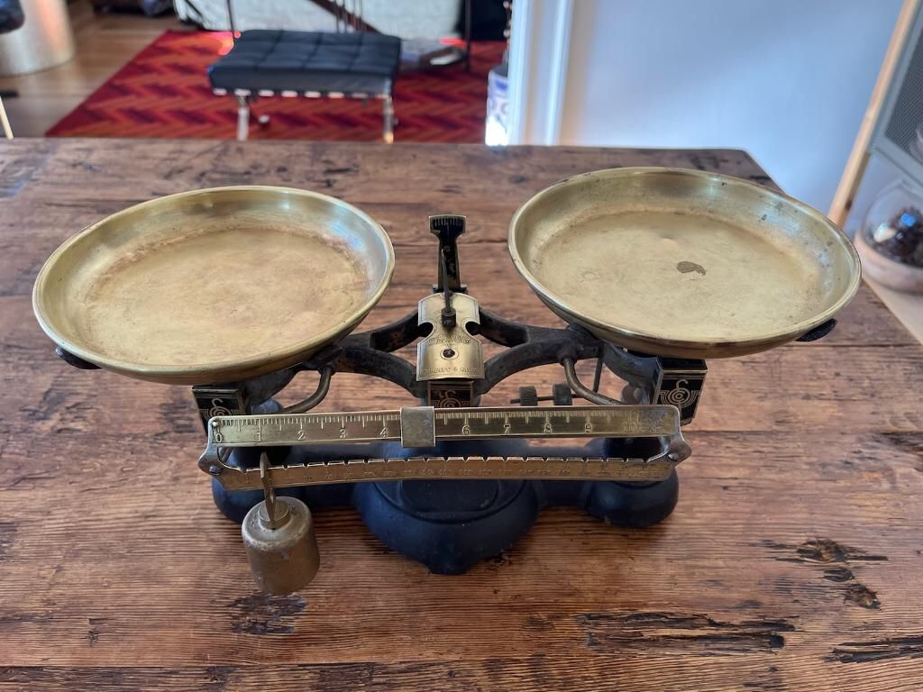 Antique Pharmacy Scale