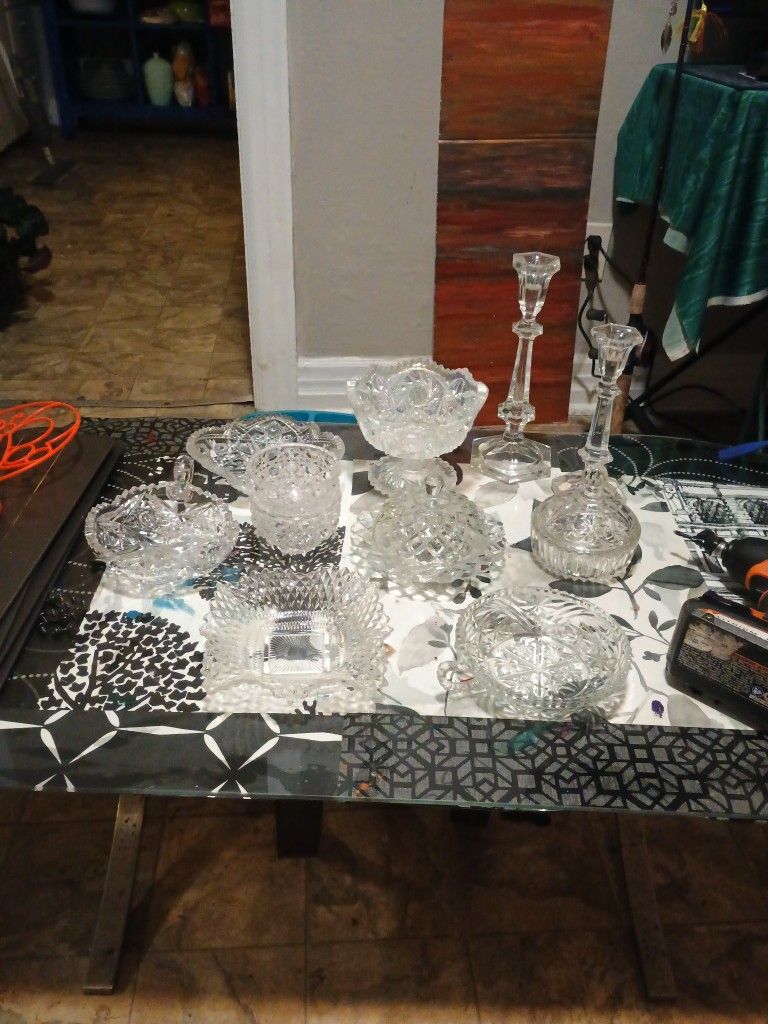 Cut Crystal Glassware