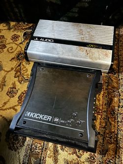 2 amps kicker and jl audio