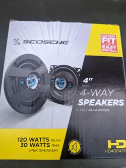 Scosche 4" Speaker