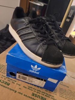 Size 11 - adidas Originals Superstar II Black/White