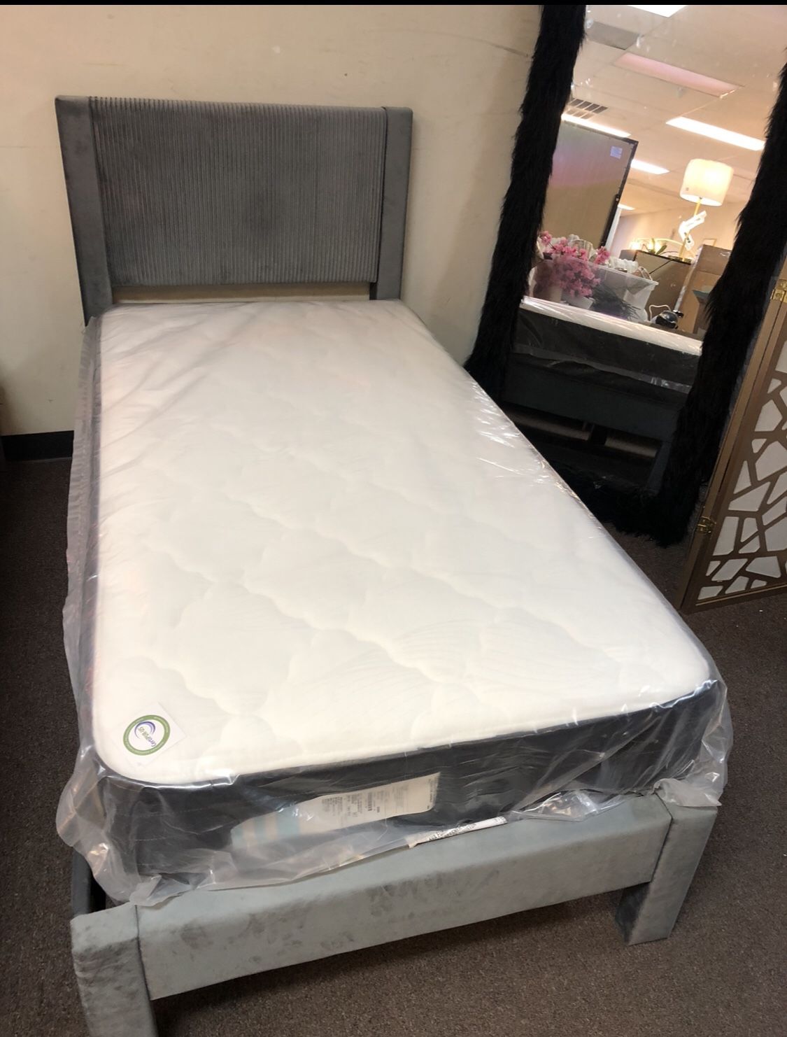 Twin Bed And Mattress