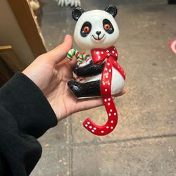 Christmas Panda Hook