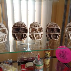 NFL SKULL HELMETS!! $40 a pc. 5 LEFT!!  4 TEAMS 