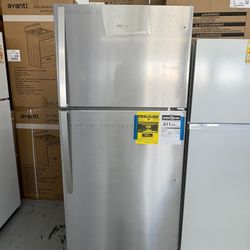 Whirlpool 30”  18.2 cu. ft. Top Freezer Refrigerator in Monochromatic Stainless Steel