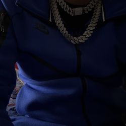 Nike Tech Fleece Tracksuit Set Game Royal/black 