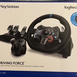 G29 SE DRIVING FORCE™ RACING WHEEL, PEDALS AND SHIFTER