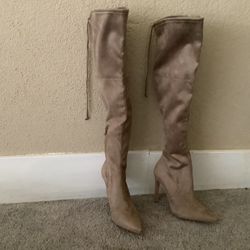 GUESS THIGH HIGH HEELS BOOTS MINT CONDITION 8M In My Closet They Never Wear
