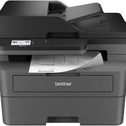Brother MFC-L2900DW Wireless Compact Monochrome All-in-One Laser Printer with with Single-Pass Duplex Copy and Scan, Refresh EZ Print Eligibility