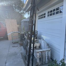 Ladder Wood 8ft Tall