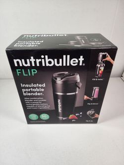 Nutribullet Flip Portable Blender with Insulated Cup