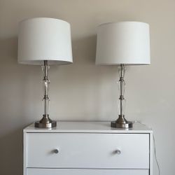 Two Table Side Lamps