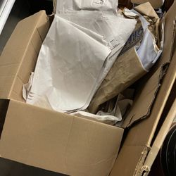 FREE Packing Paper, and 3 Boxes