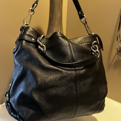 Coach Leather Shoulder Bag 