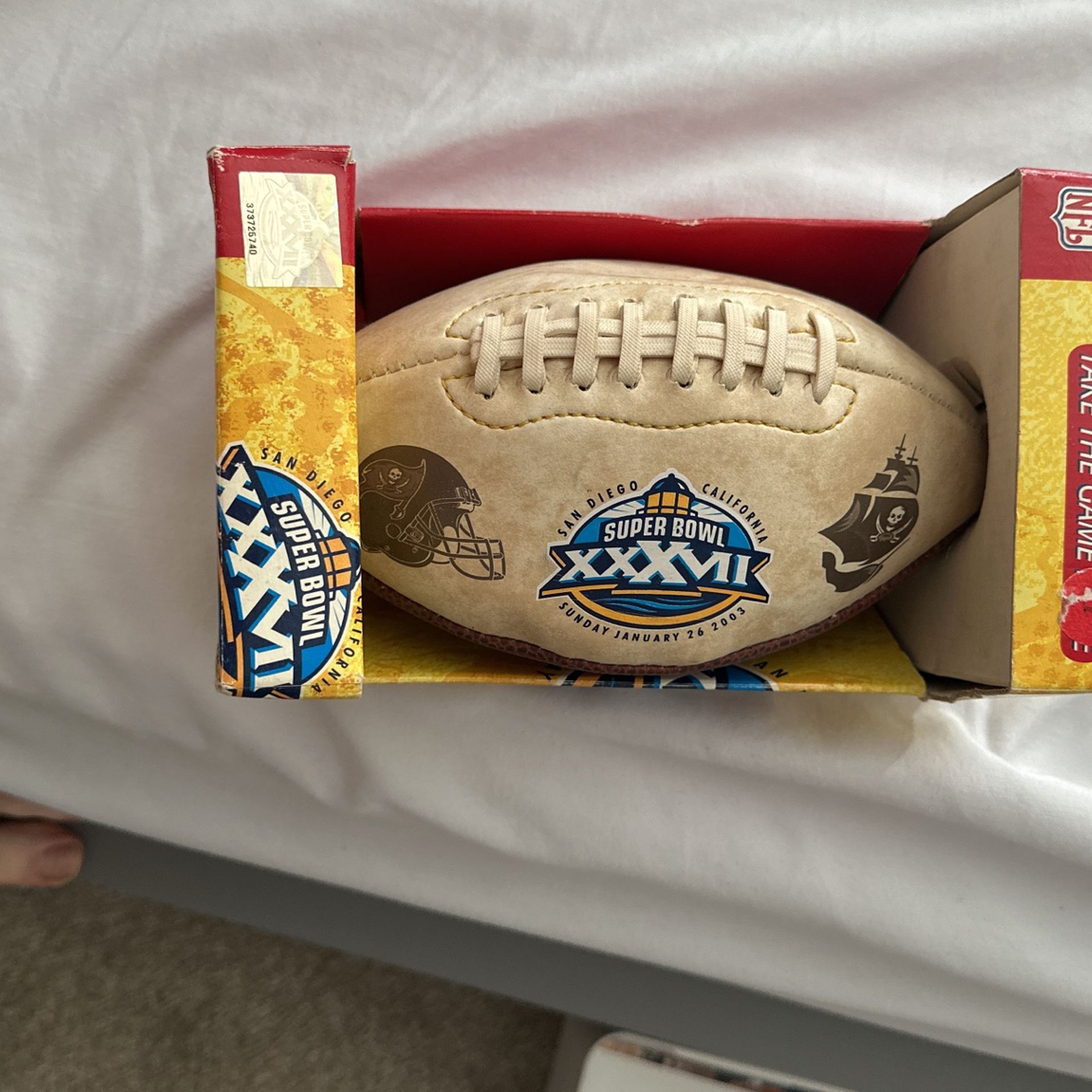 Super Bowl XXXVll Bucs Football
