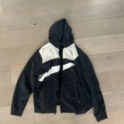 Blue And White Nike Zip Up 