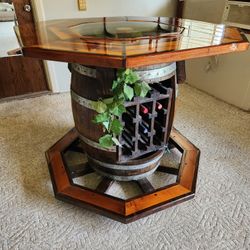 Custom Built Wine Table