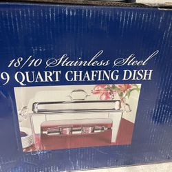 9 Qt Stainless Steel Chafing Dish