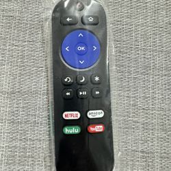 Remote Only for Roku Built-in TV Remote,for Hisense/TCL/Onn/Element/Sharp/Haier/Hitachi/LG/Sanyo/JVC/Magnavox/RCA/Philips/Westinghouse Roku Series Sma