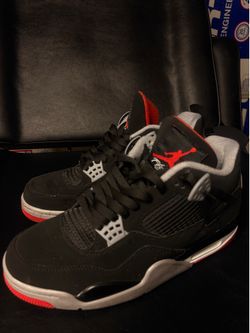 Jordan 4 Bred / AUTHENTIC