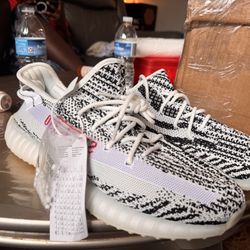 🔥 Brand New — Adidas Yeezy Boost 350 V2 Zebra 🔥    Condition: Brand New (Never worn)   100% Authentic   Size: (Add size)   Comes with original box  