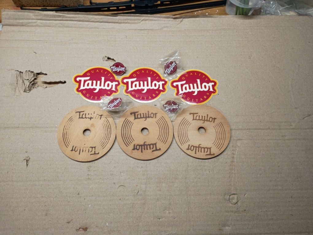 Taylor Guitar Enamel Lapel Pin