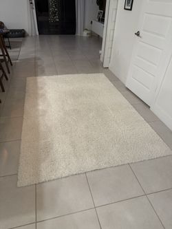 White Rug - from IKEA