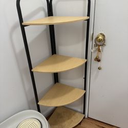 4 Level Corner Shelving Unit