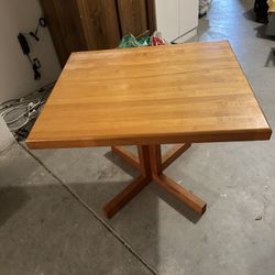 Solid Oak Table 