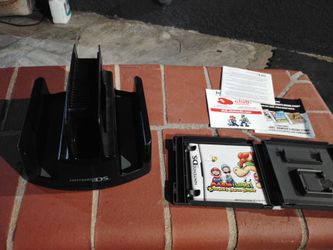 Nintendo ds holder + no game Mario case