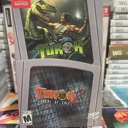 Turok/Turok 2 Seeds Of Evil Limited Run Nintendo Switch Sealed 