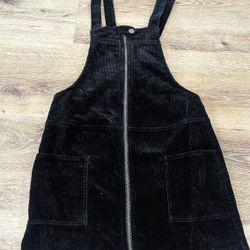 Over all. Forever 21 Women's Black Dungarees-overalls  Sz S