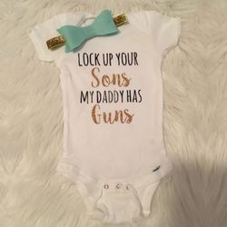 Girl onesie 9-12 months