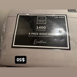 California King Bed Sheet 
