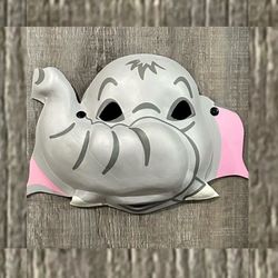 New Kids Foam Elephant Mask with Elastic Strap